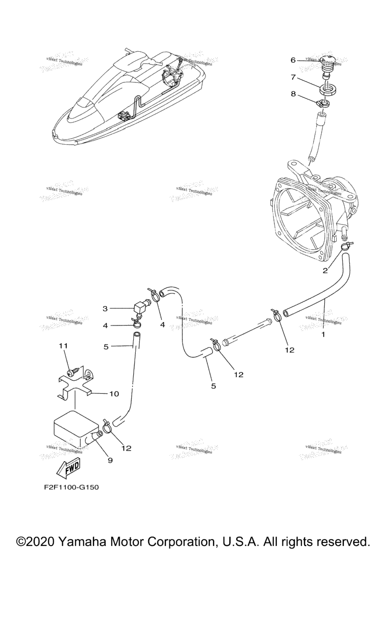 Схема узла Корпус Палуба