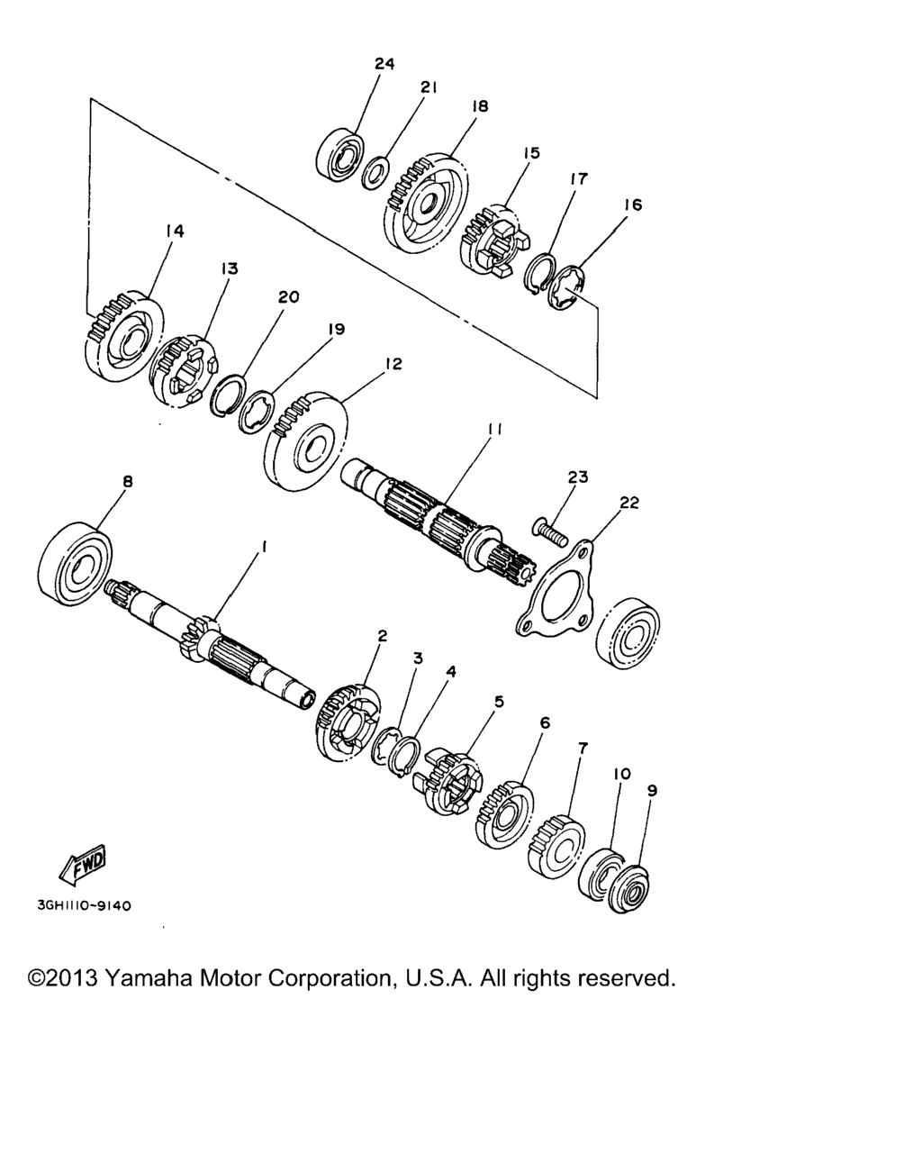 Схема узла Трансмиссии