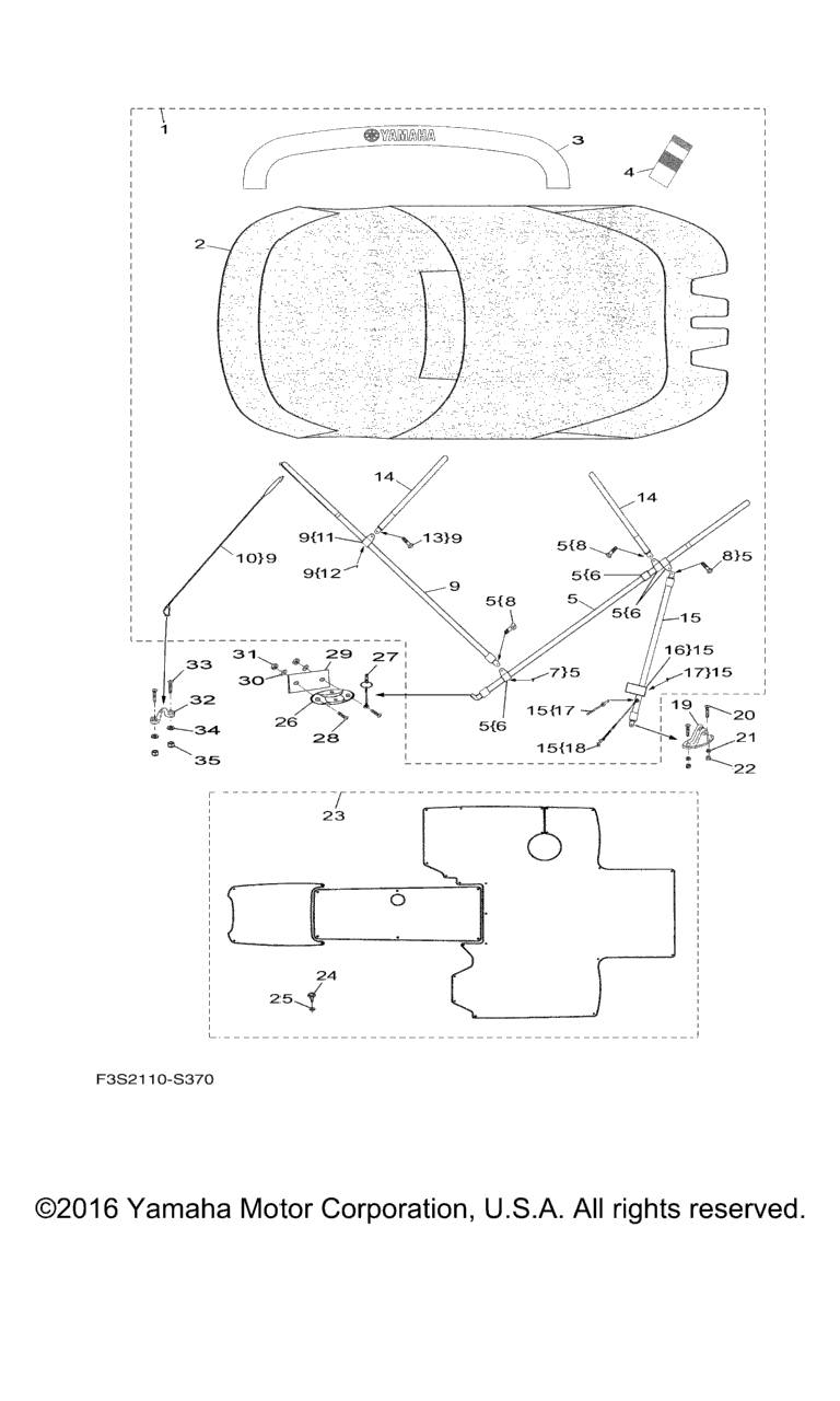 Схема узла Бимини Топы / Коврики