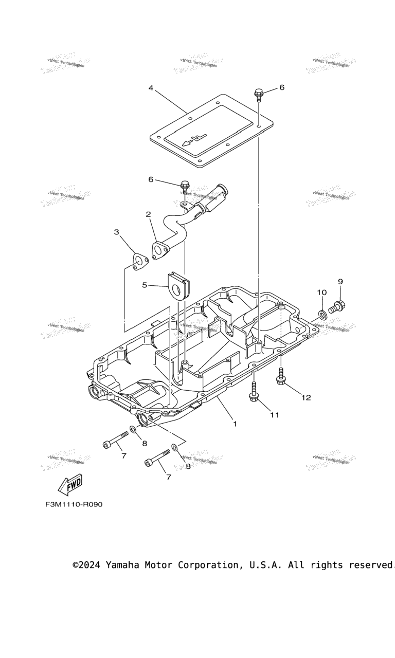 Схема узла Сливная Глава