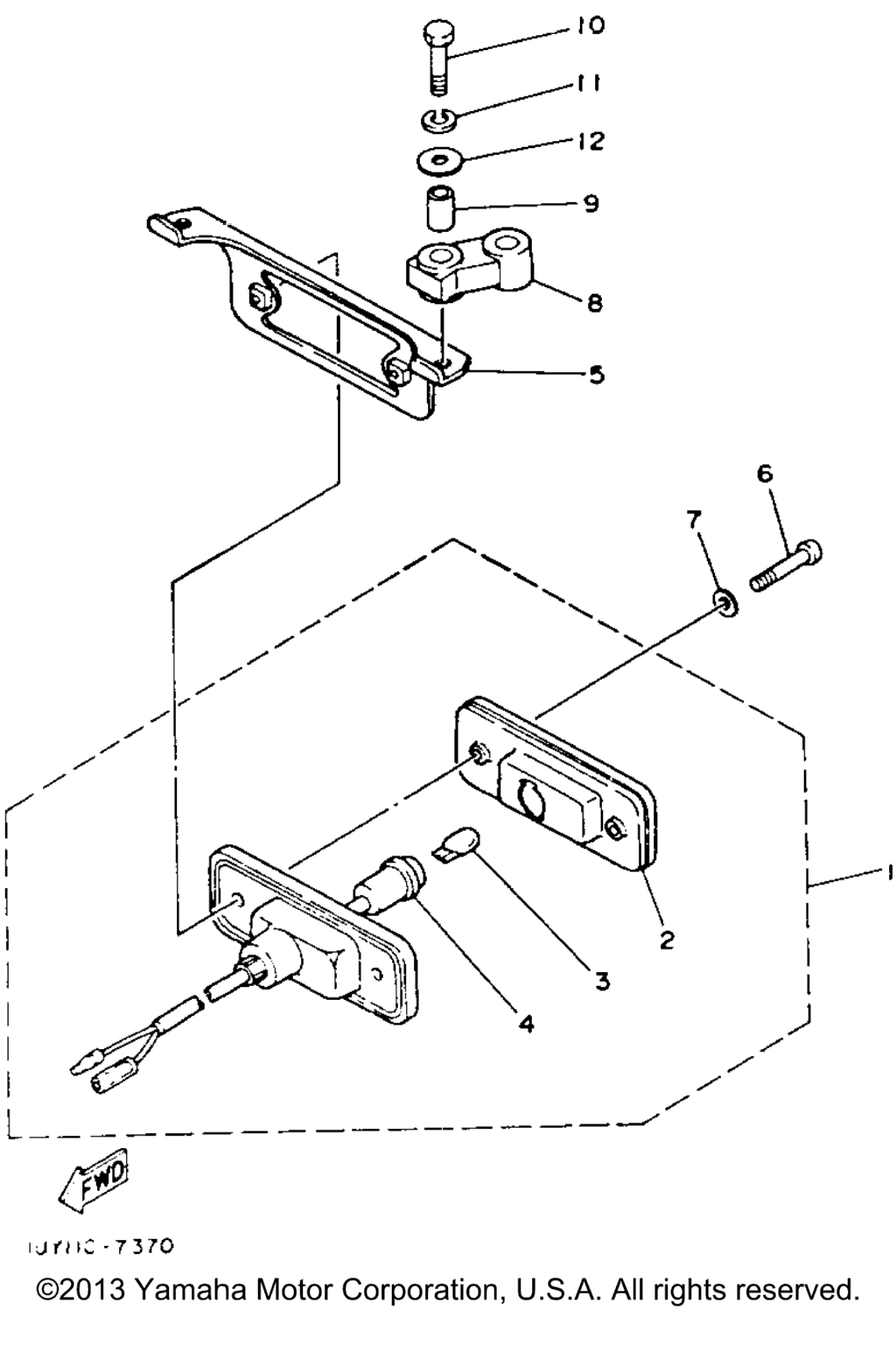 Схема узла Задние Фонари