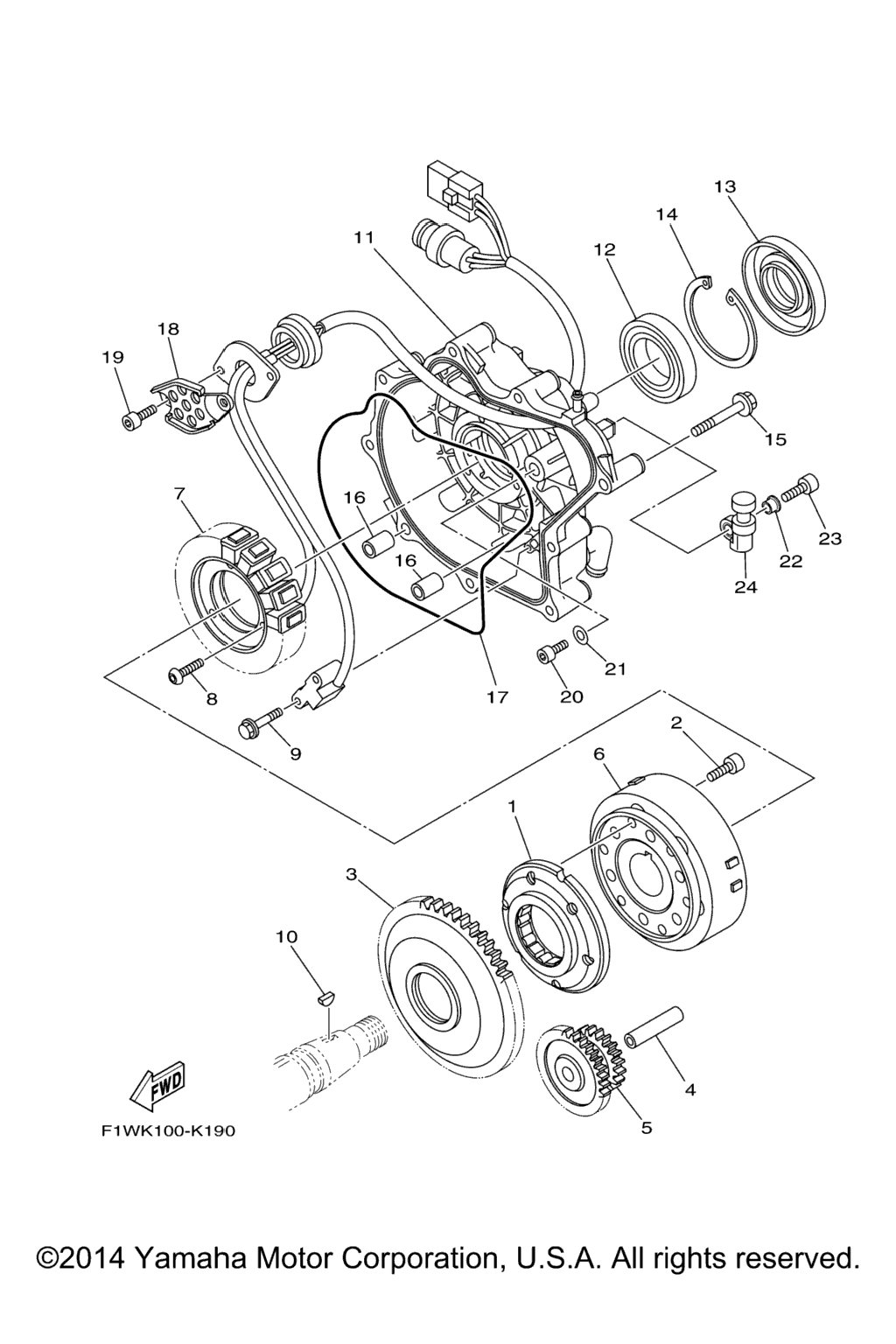 Схема узла Генераторы