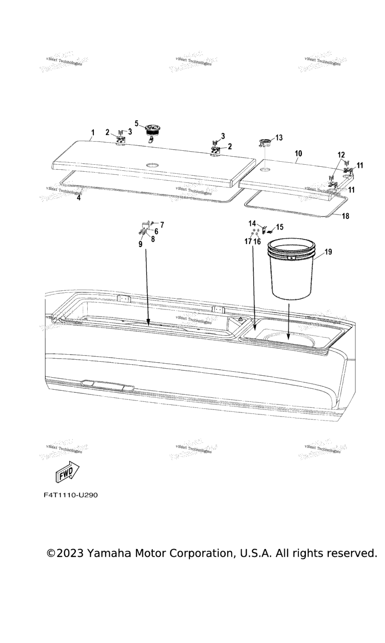 Схема узла Люковая Крышка 3