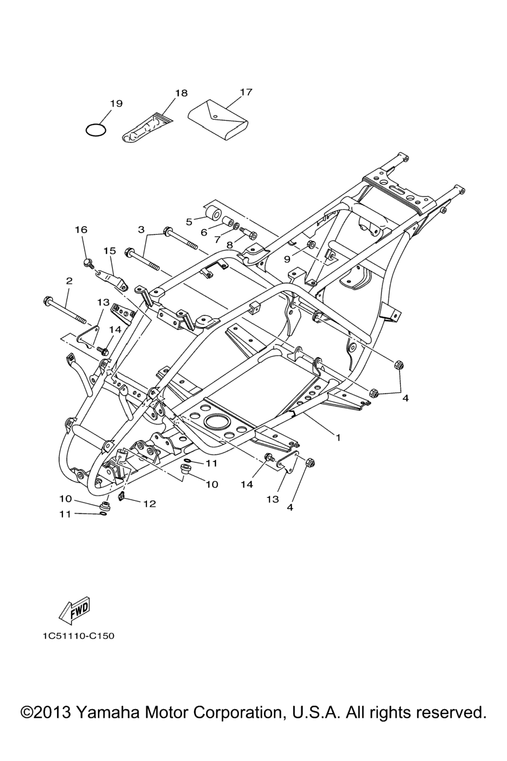 Схема узла Рама
