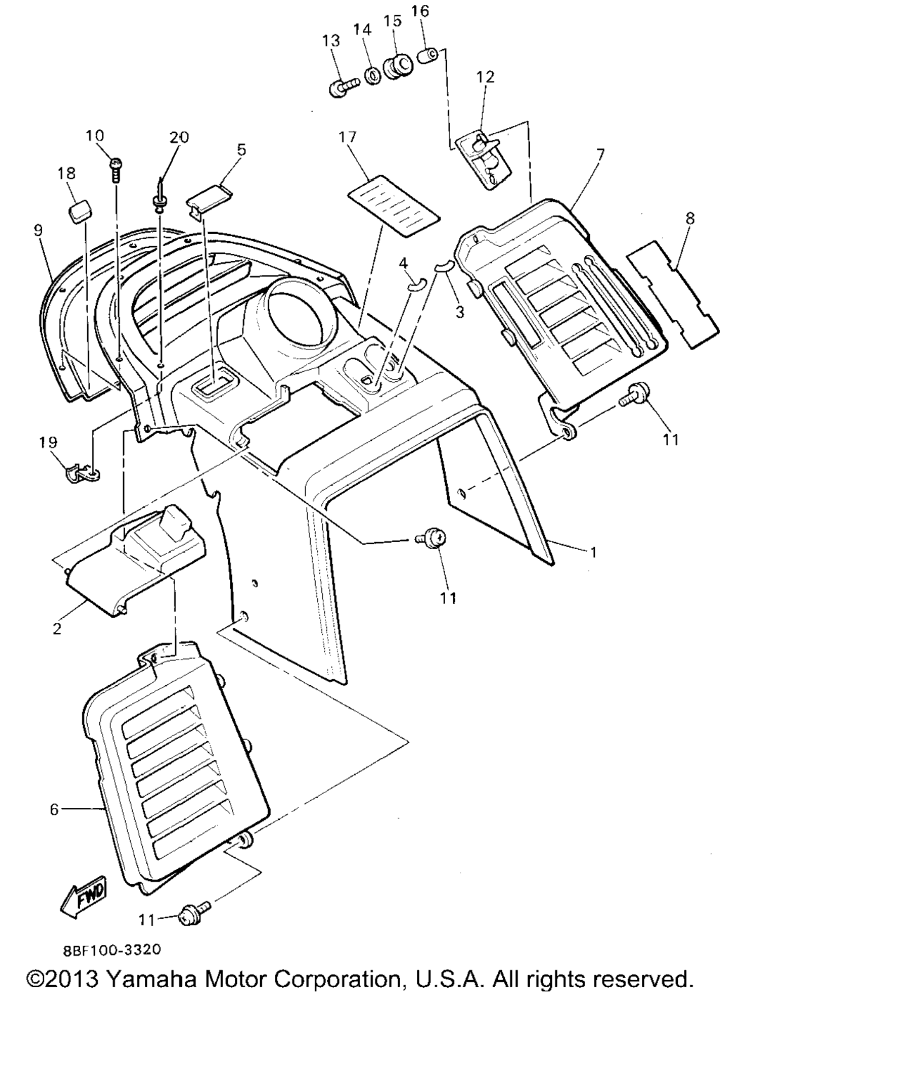 Схема узла Приборная Панель