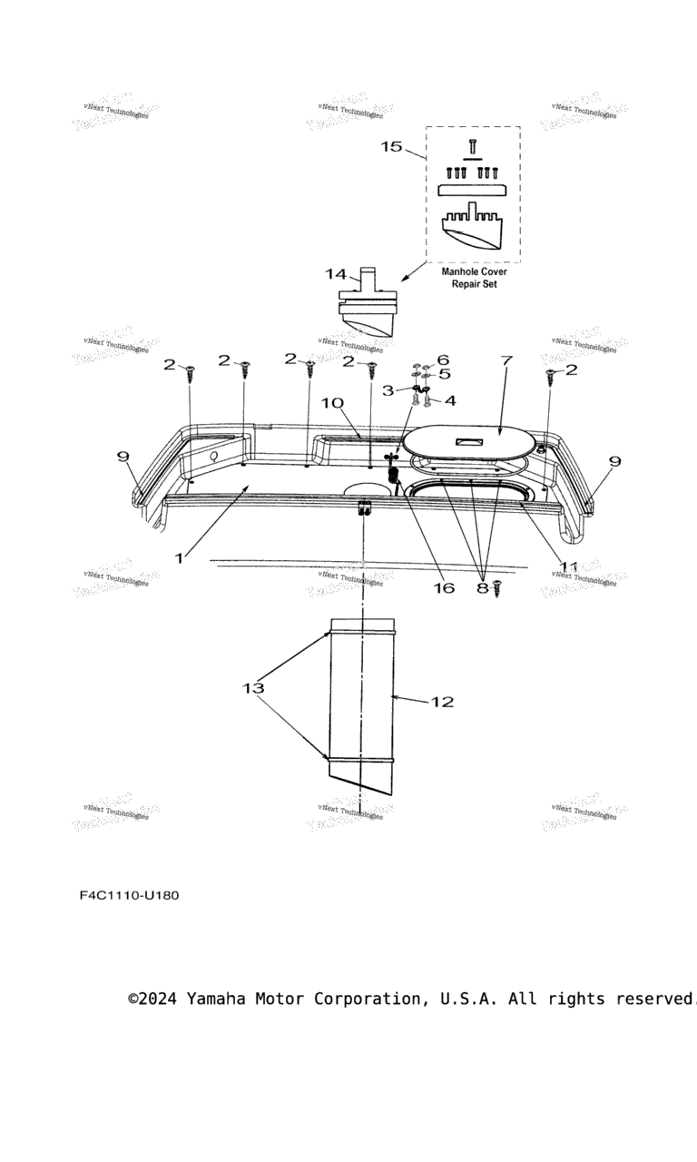 Схема узла Насосный Блок 4