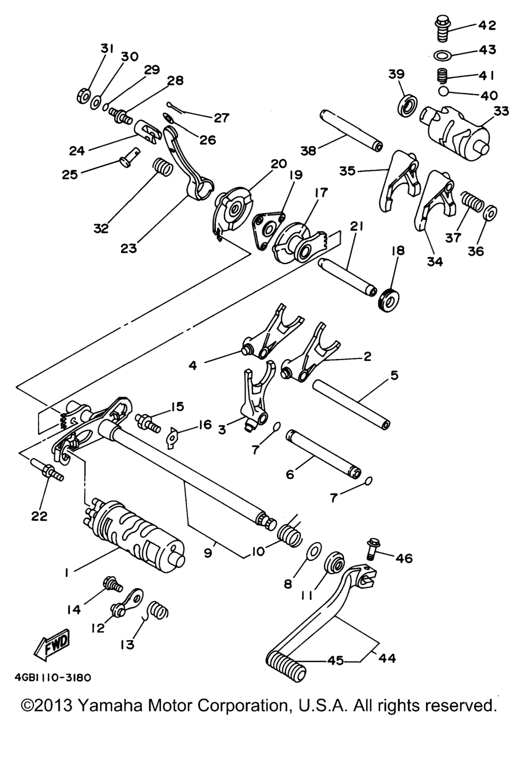 Схема узла Камера Переключения - Переключатель