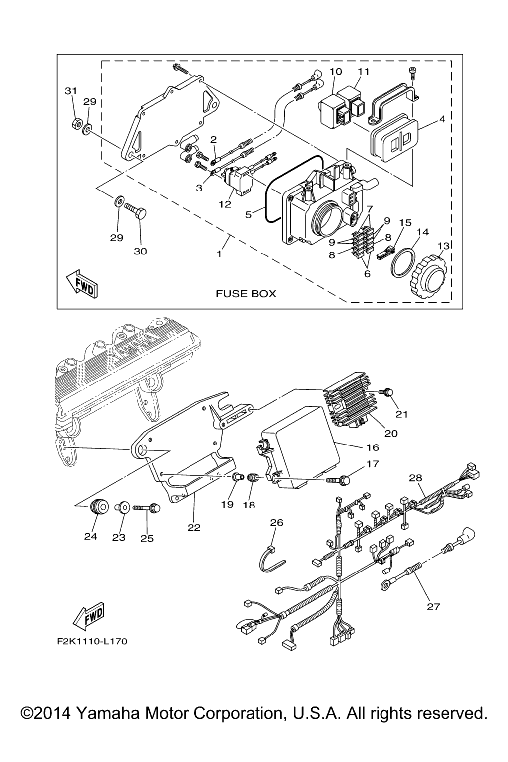 Схема узла Электрика 1