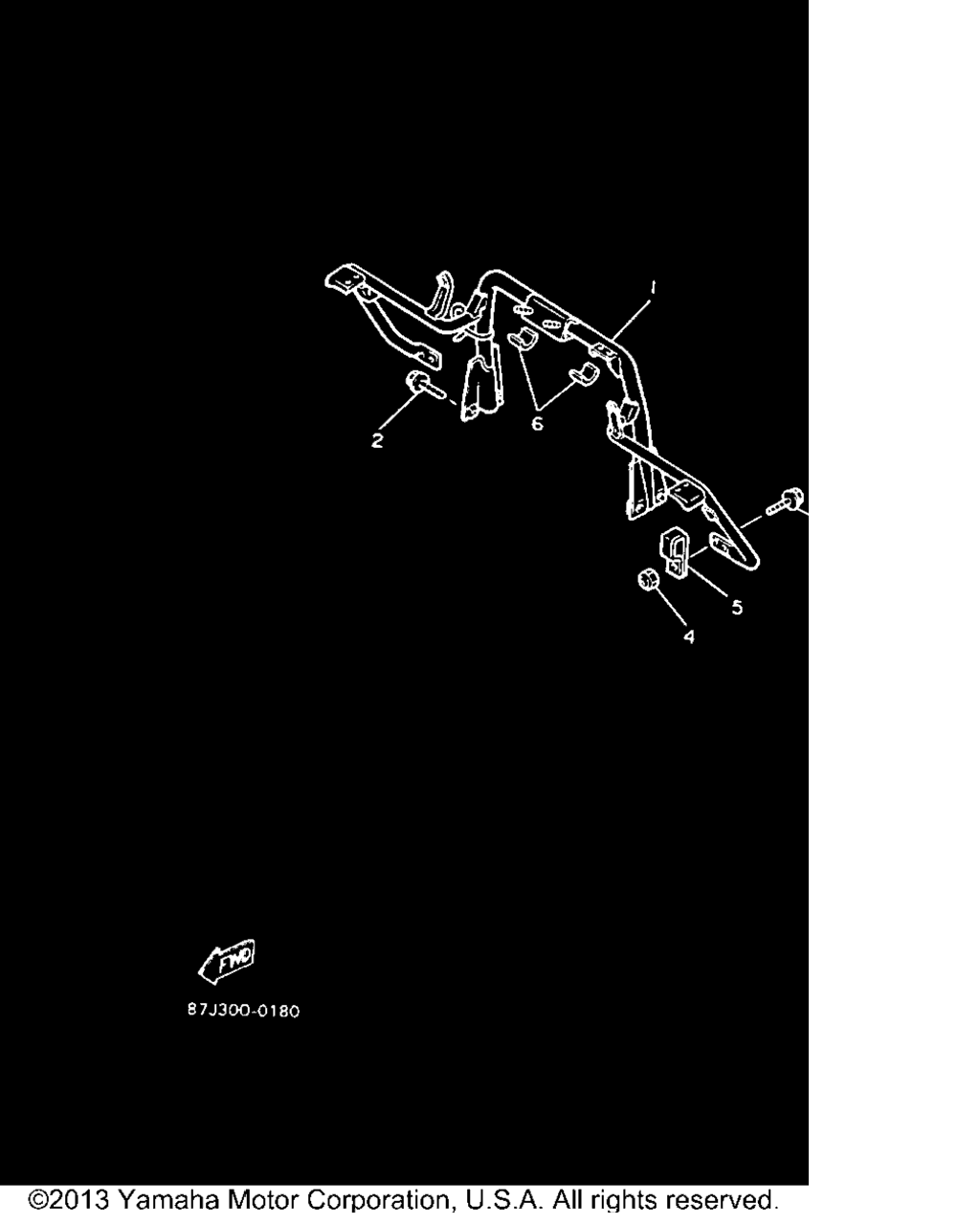 Схема узла Рулевые Ворота