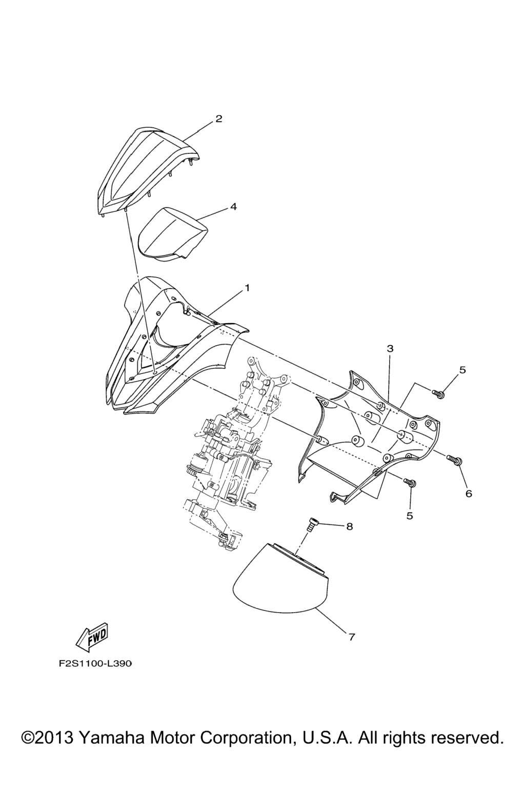 Схема узла Рулевое Управление 3