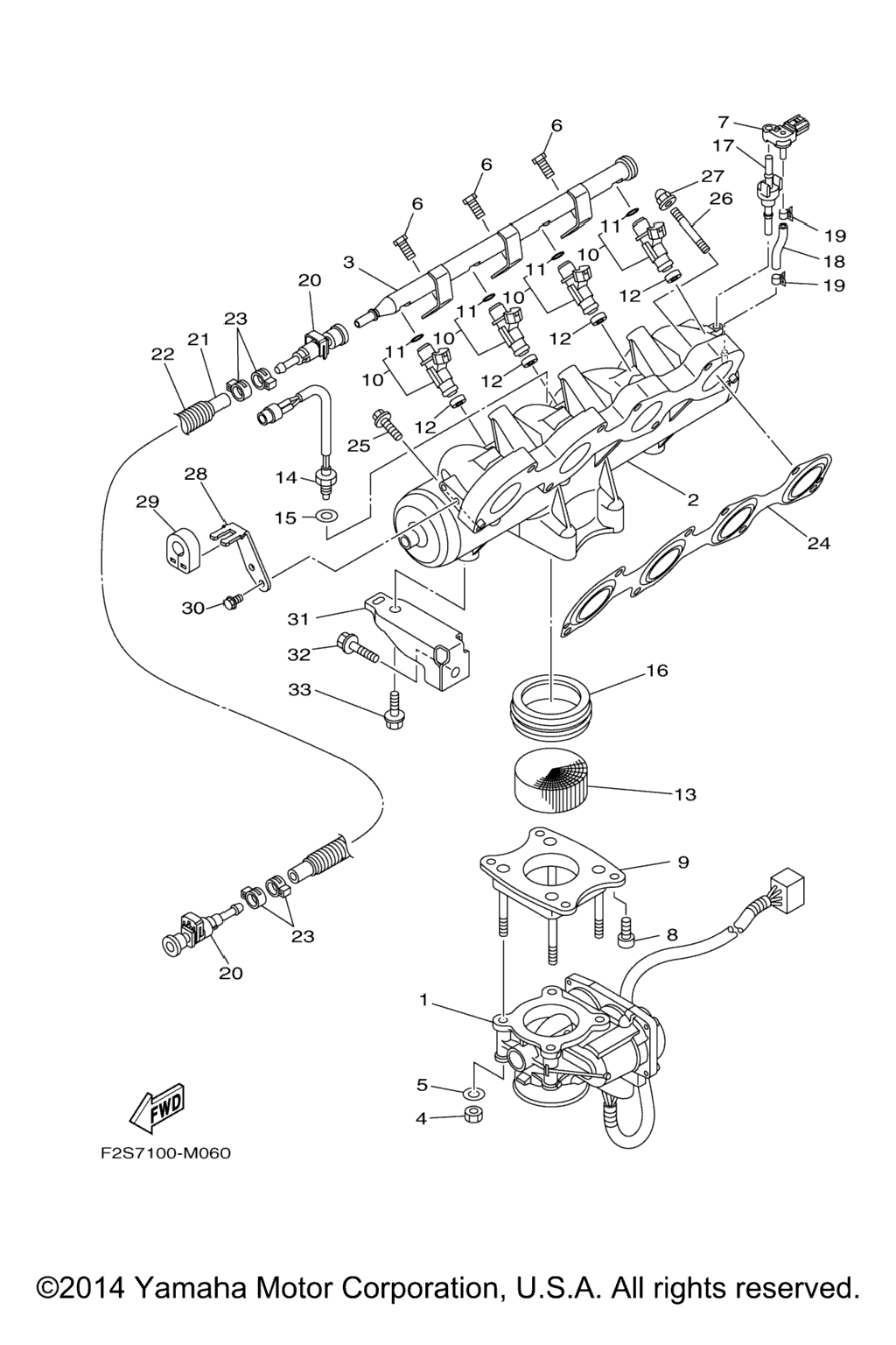 Схема узла Впуск 1