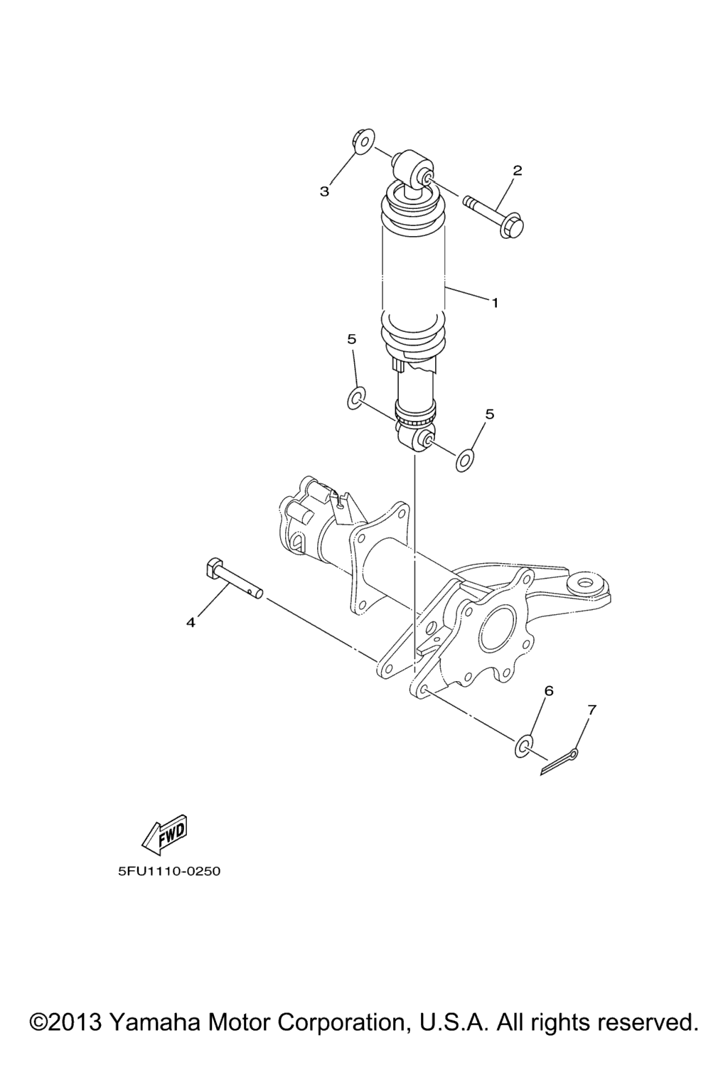 Схема узла Задняя Подвеска