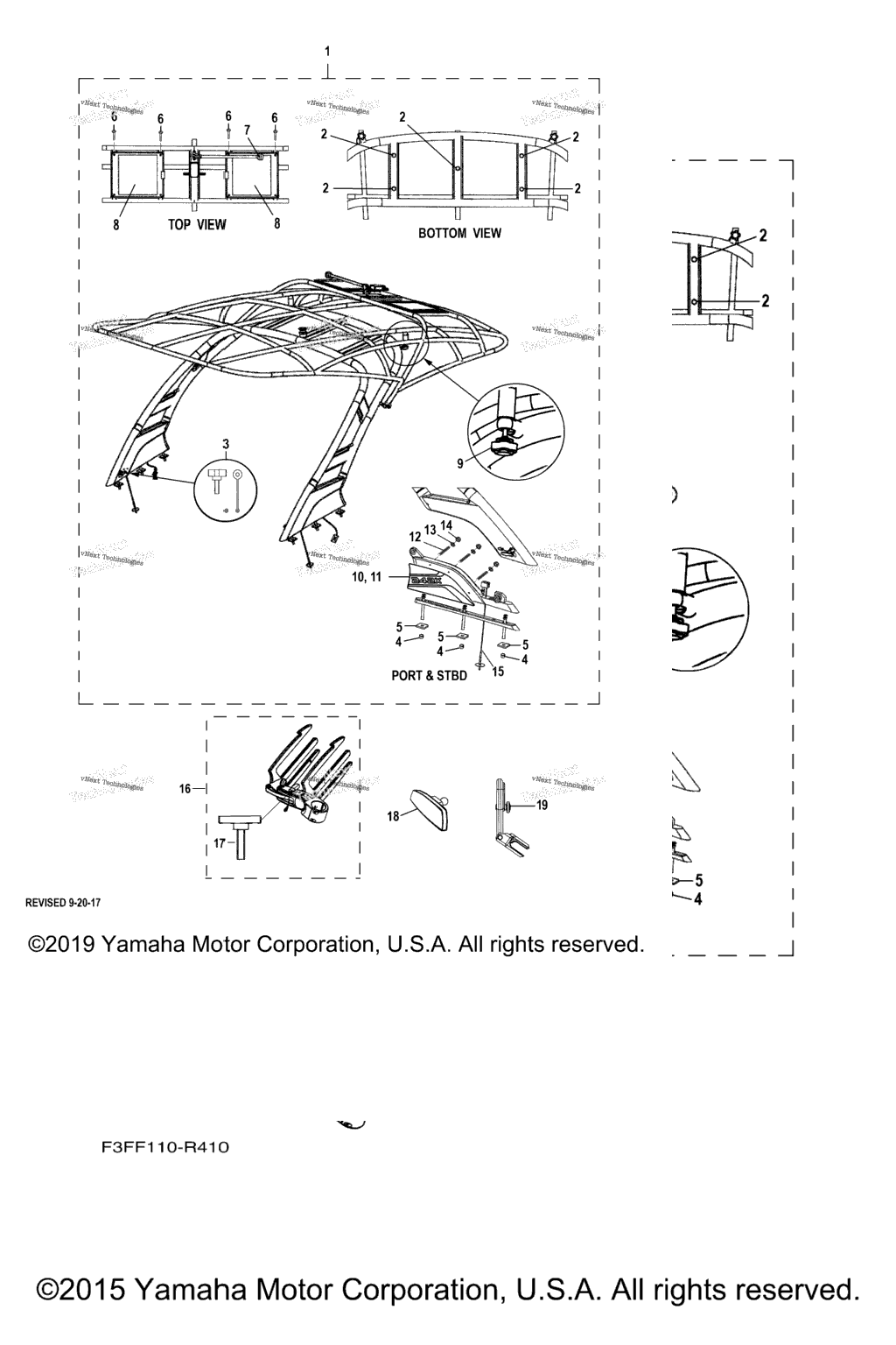 Схема узла Винтовая Башня Для Вейкбординга