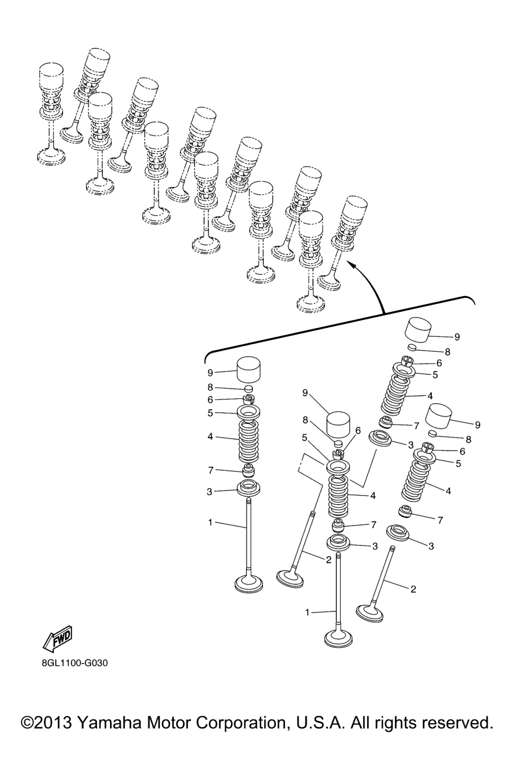 Схема узла Клапаны