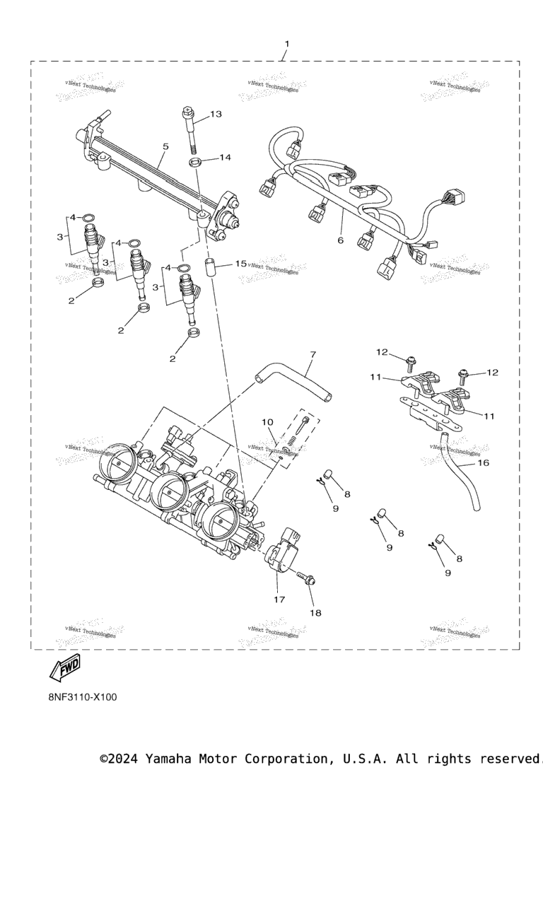 Схема узла Впуск 2