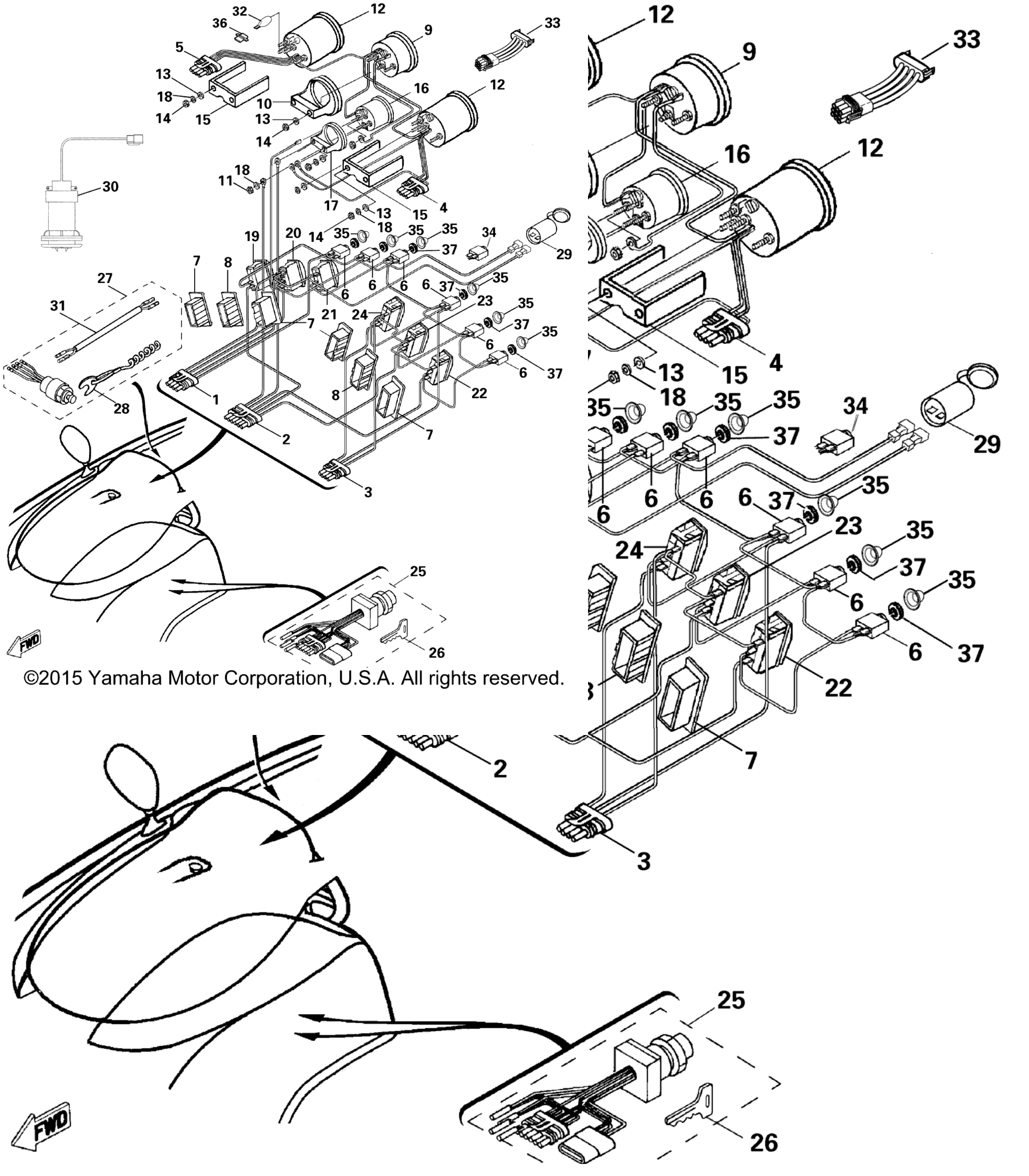 Схема узла Электрические 2