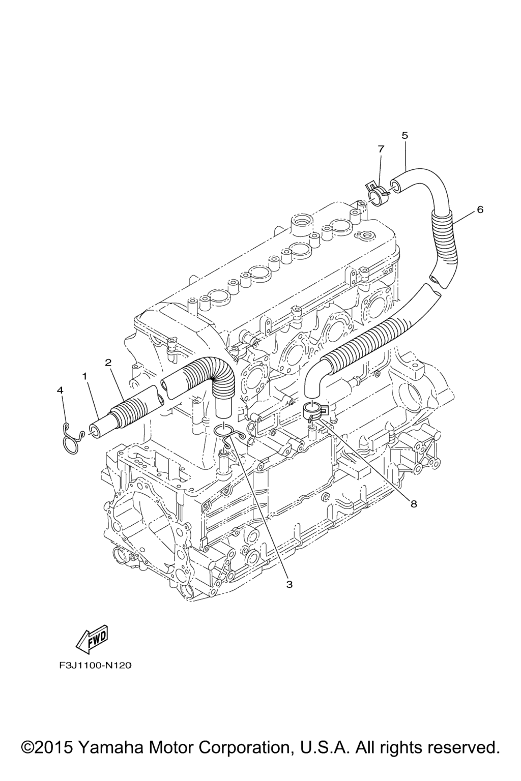 Схема узла Воздушный Клапан Масла