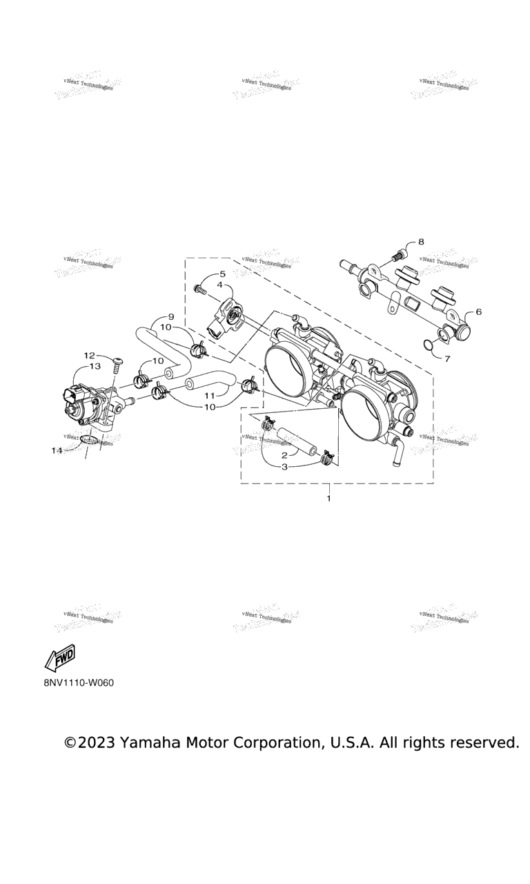 Схема узла Впуск 2