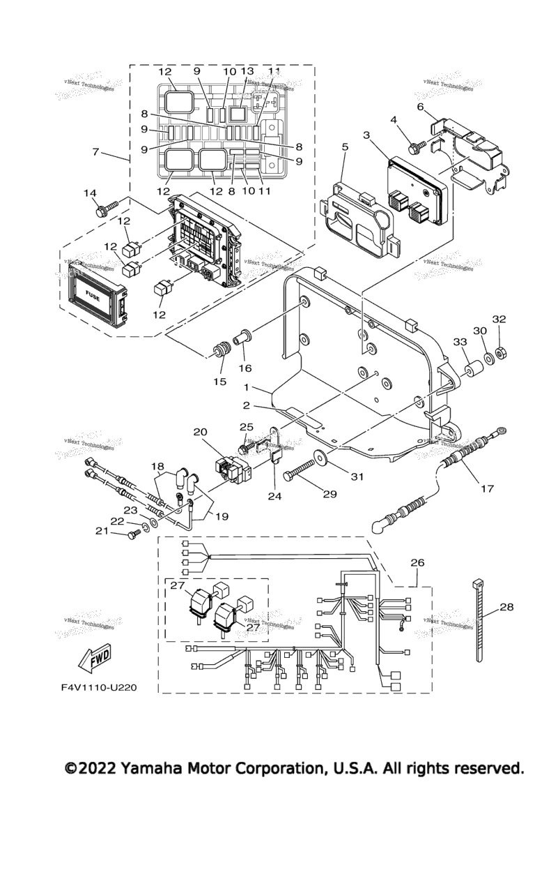Схема узла Электрика 1
