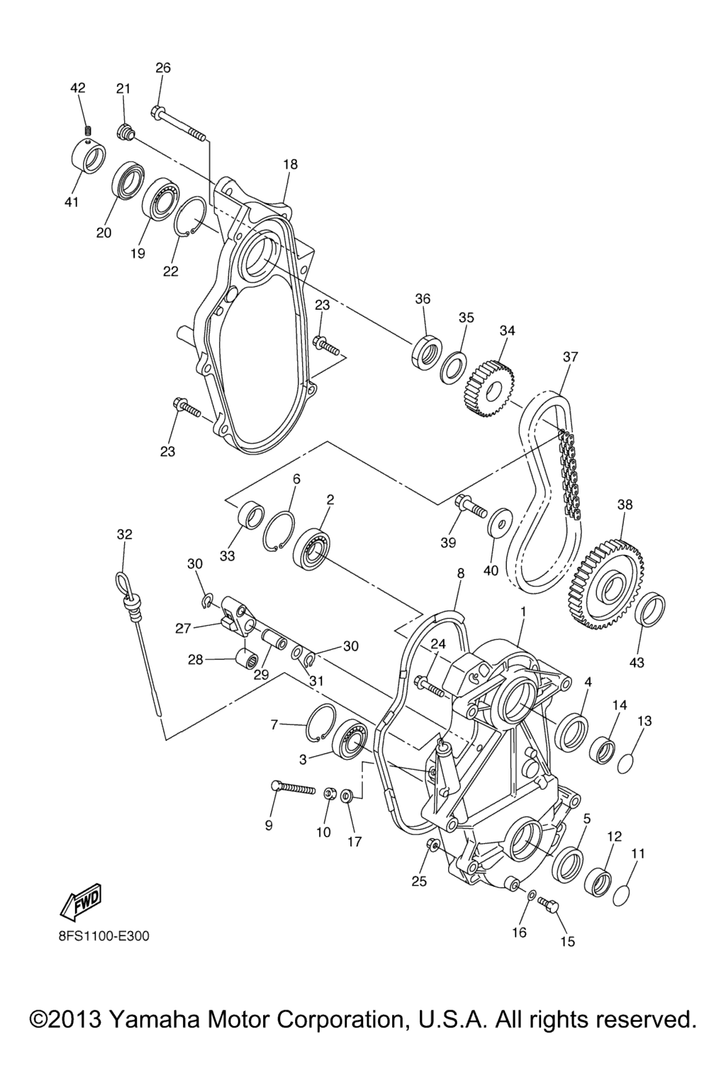 Схема узла Привод Гусеницы 2