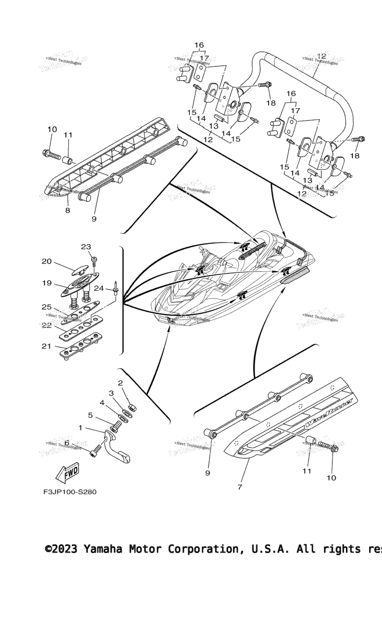 Схема узла Корпуса И Палубы 2