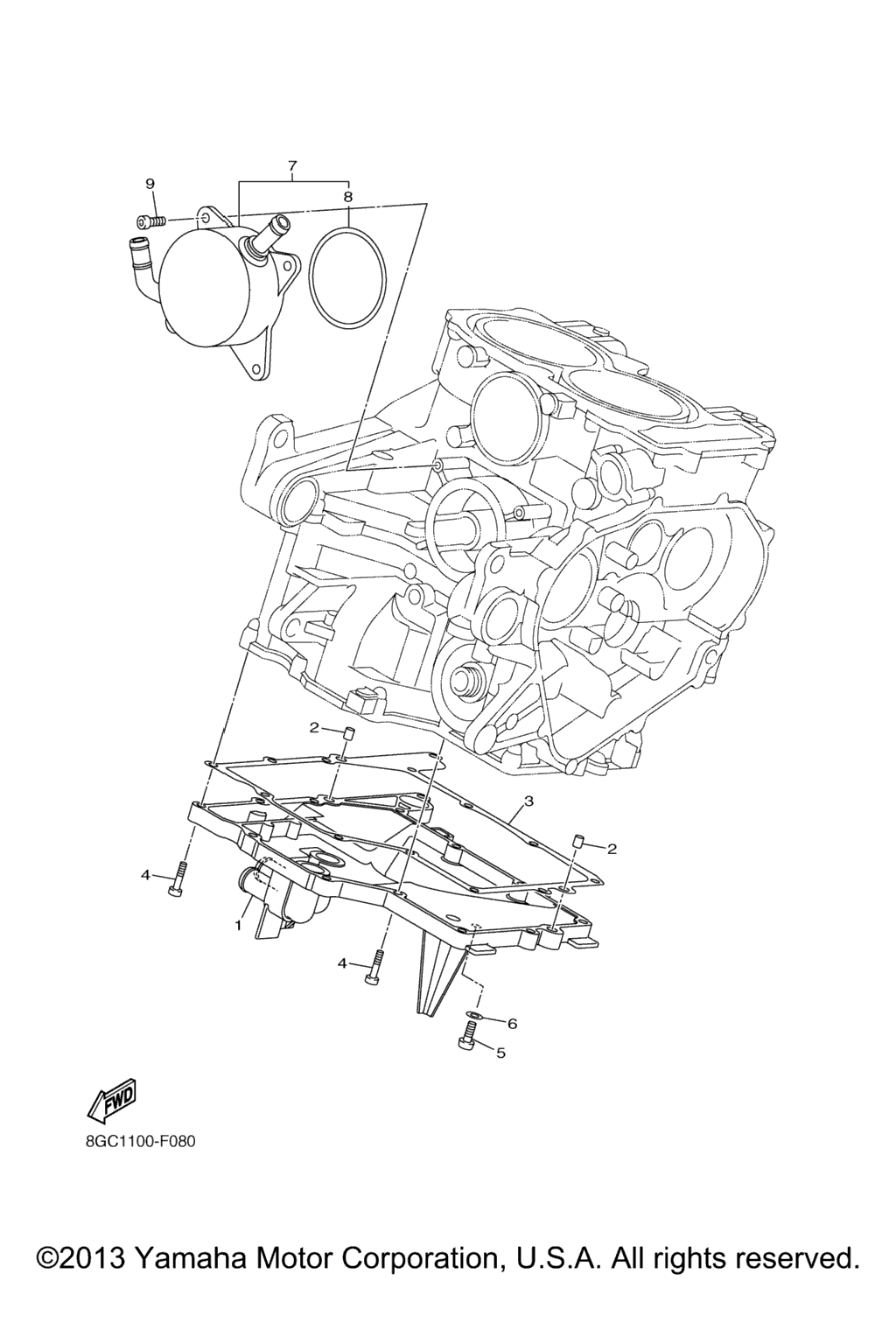 Схема узла Масляный Фильтр