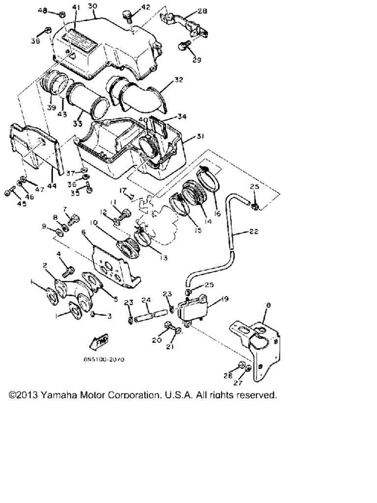 Схема узла Впуск