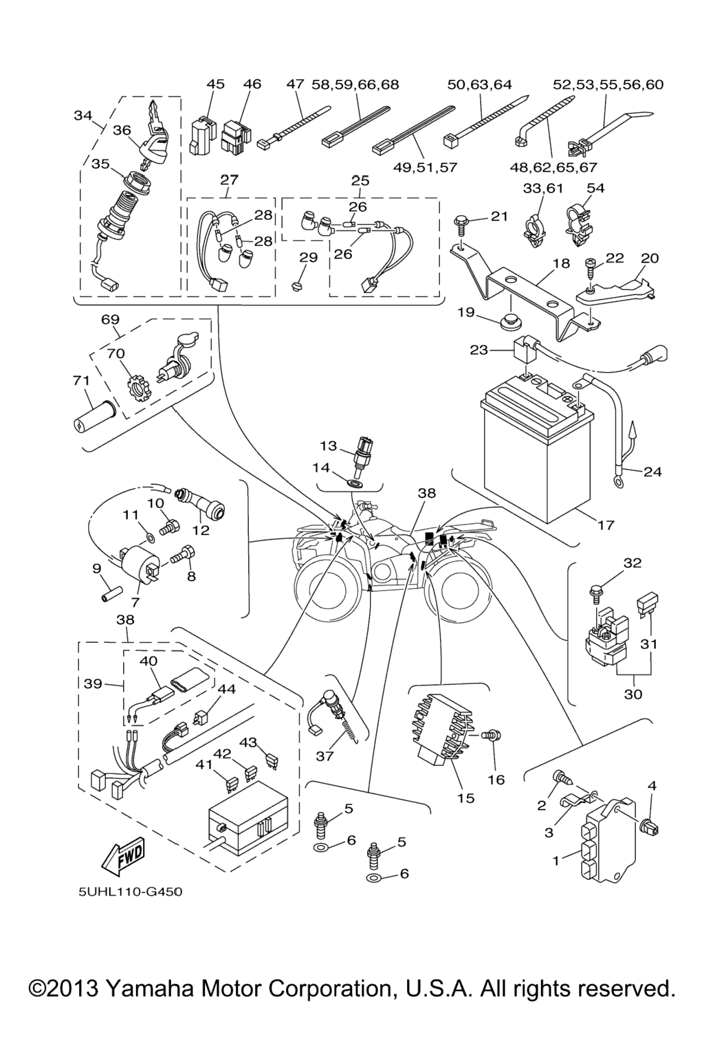 Схема узла Электрика 1
