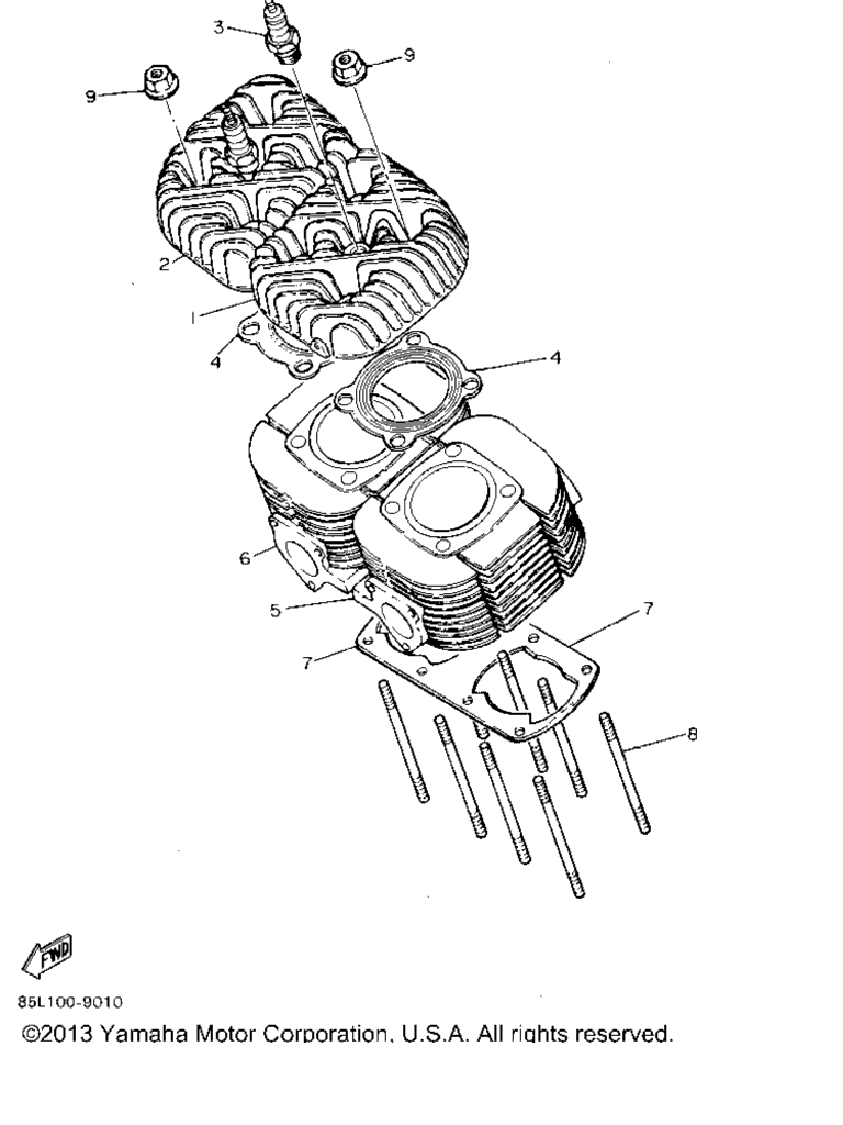Схема узла Цилиндры