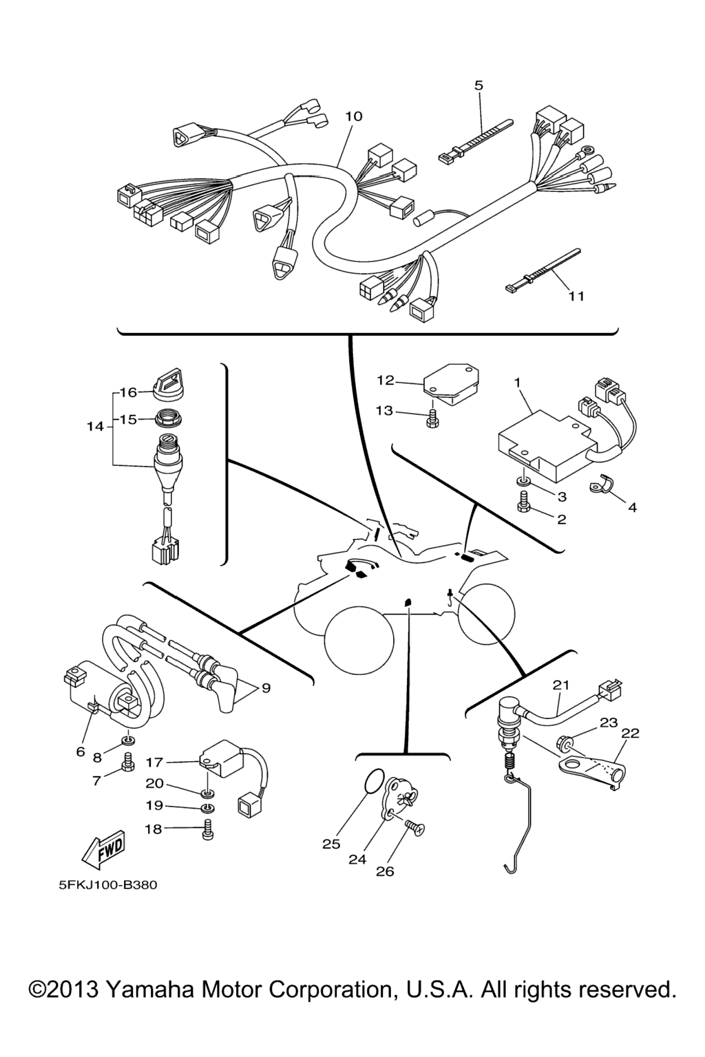 Схема узла Электрика 1