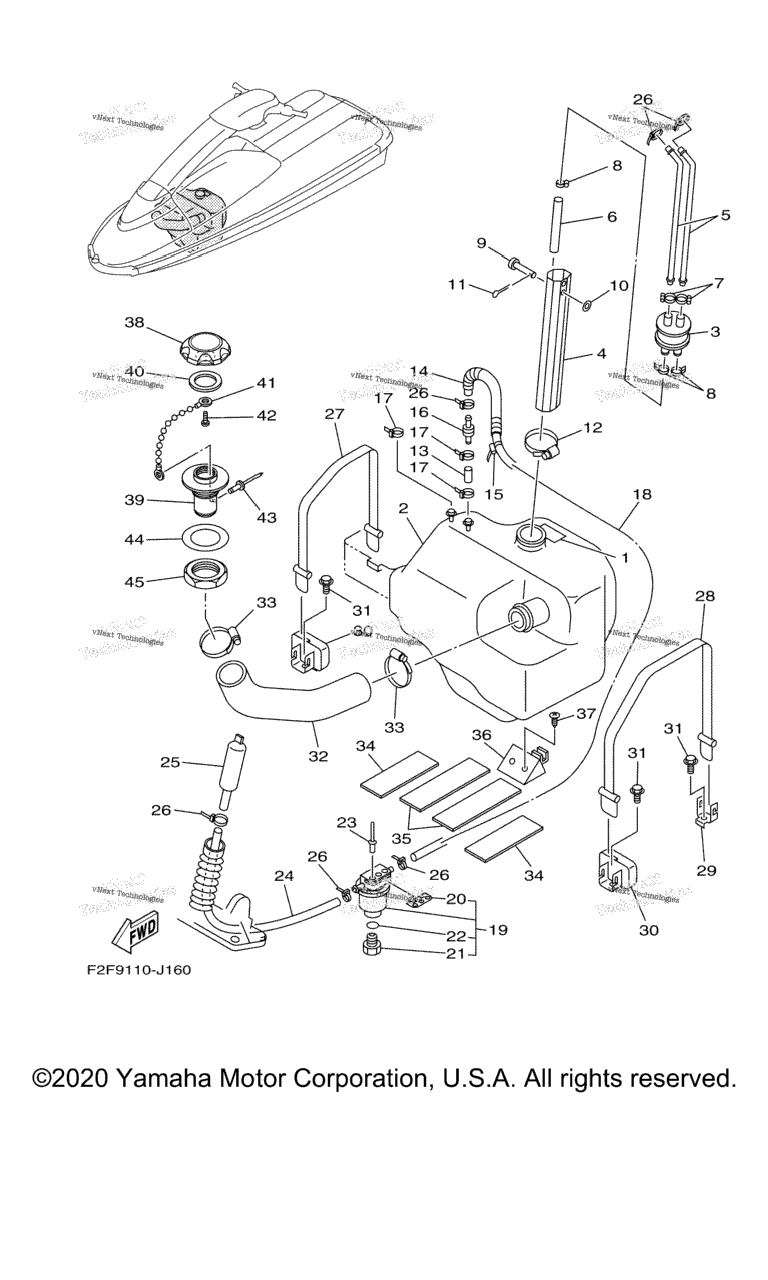 Схема узла Топливные Баки