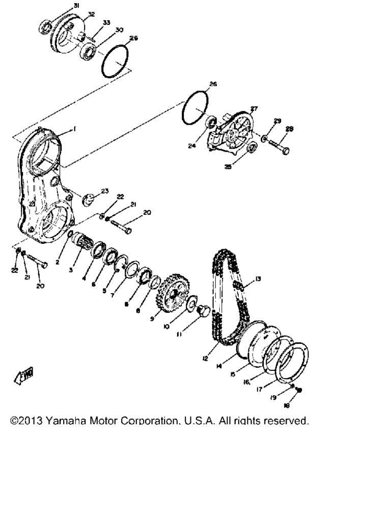 Схема узла Трансмиссия Для Гусениц
