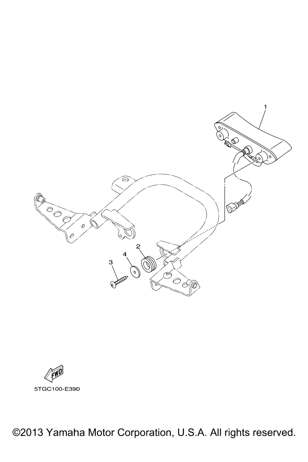 Схема узла Задние Фонари