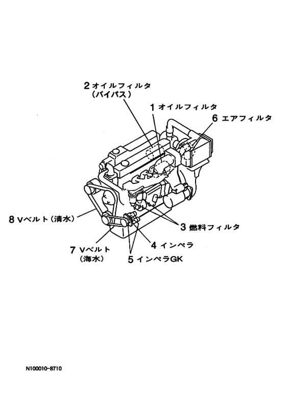 Схема узла Список Расходный Материалов Для Yamaha Md625Kuh