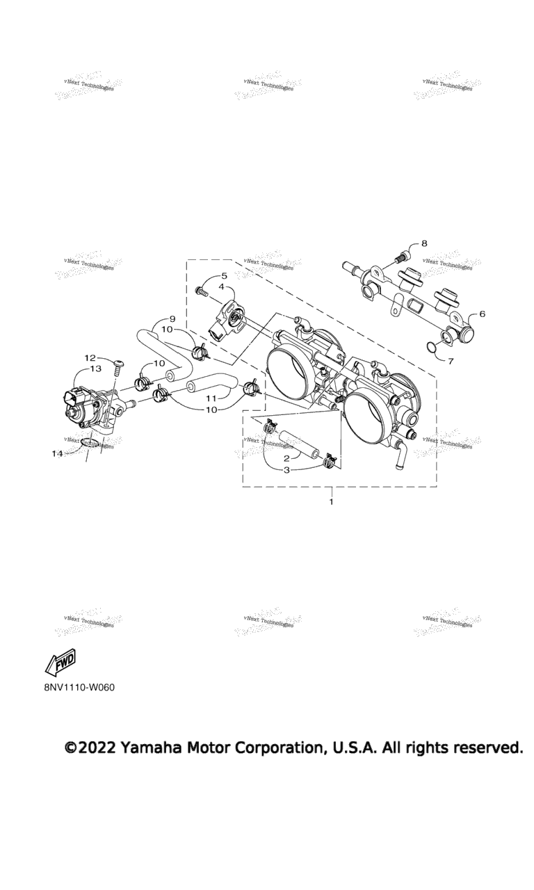 Схема узла Впуск 2