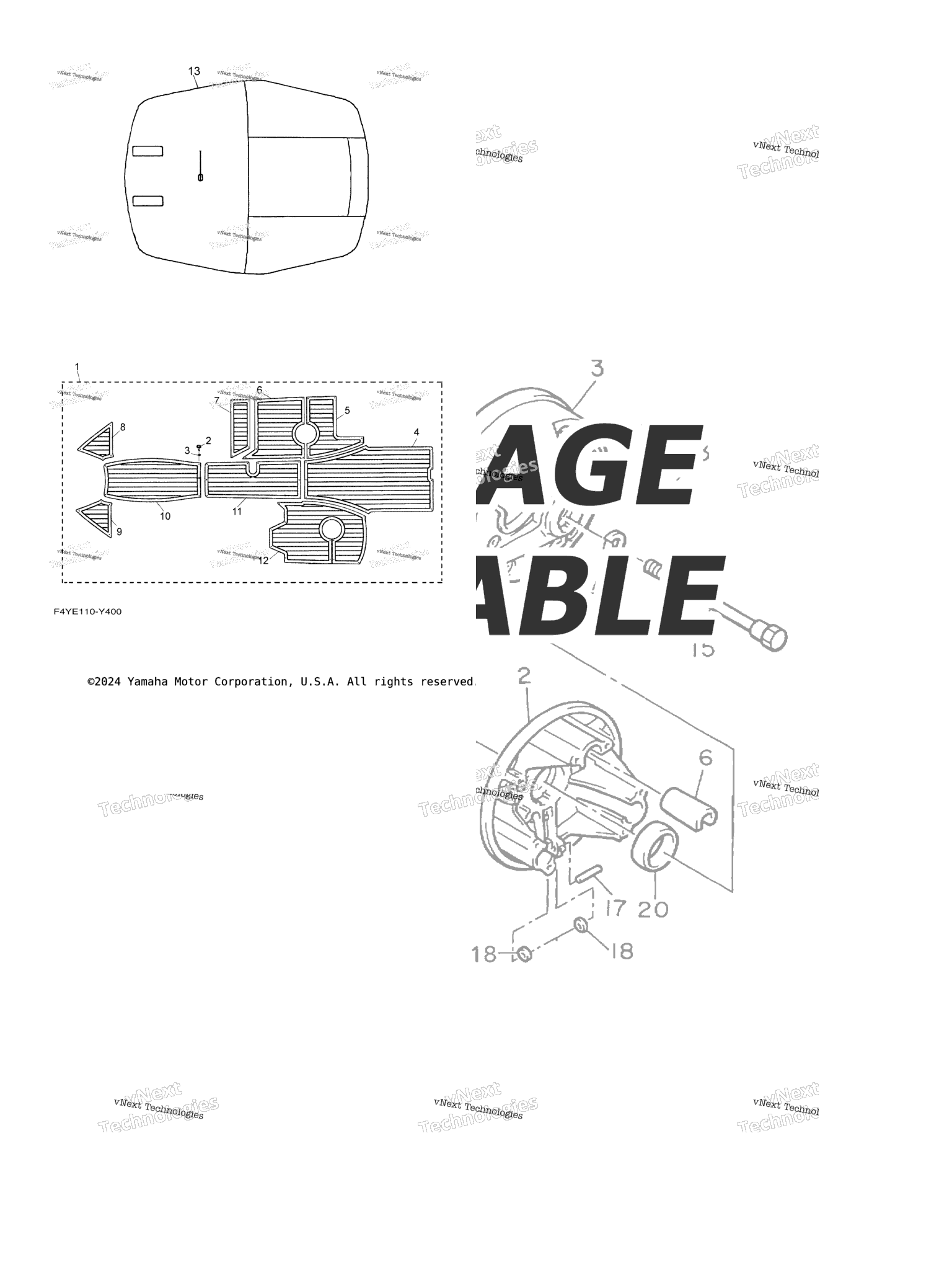 Схема узла Бимини Топы / Коврики