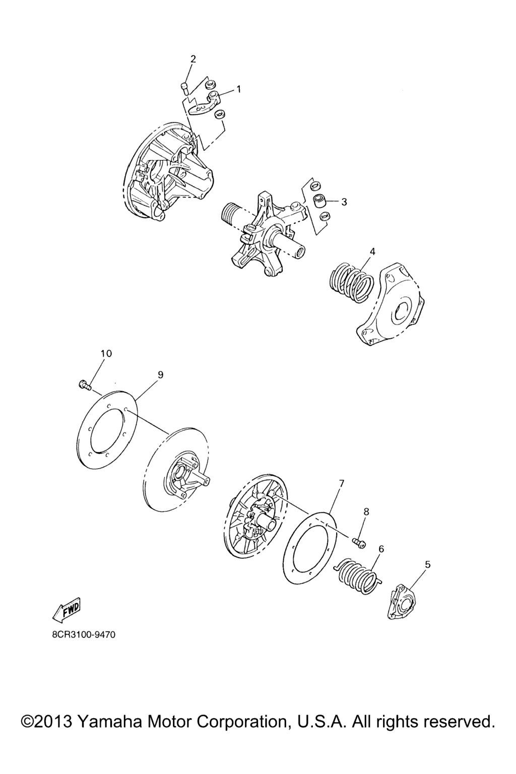 Схема узла Резервная Установка Привода 1