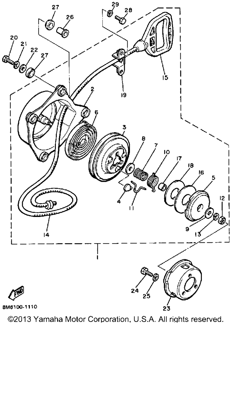 Схема узла Стартеры