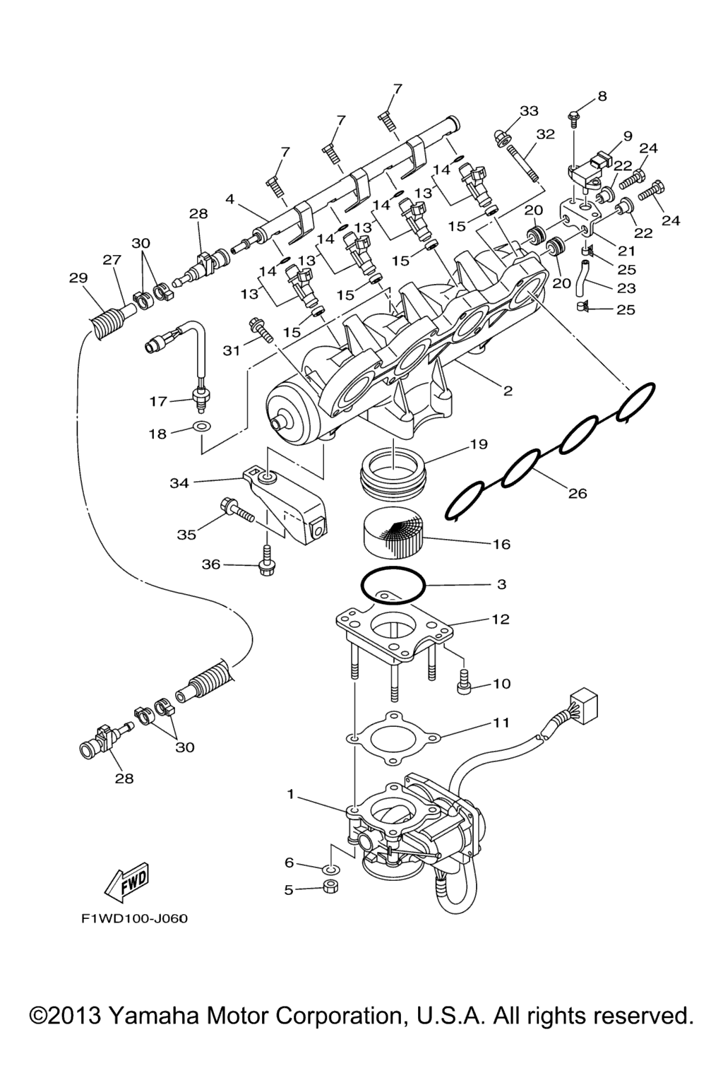 Схема узла Впуск 1