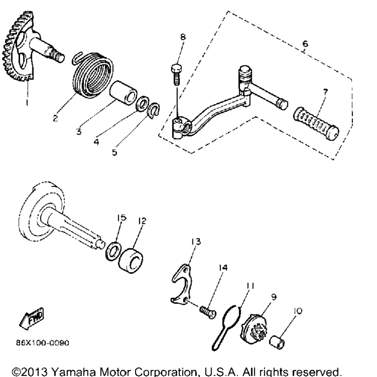 Схема узла Стартеры
