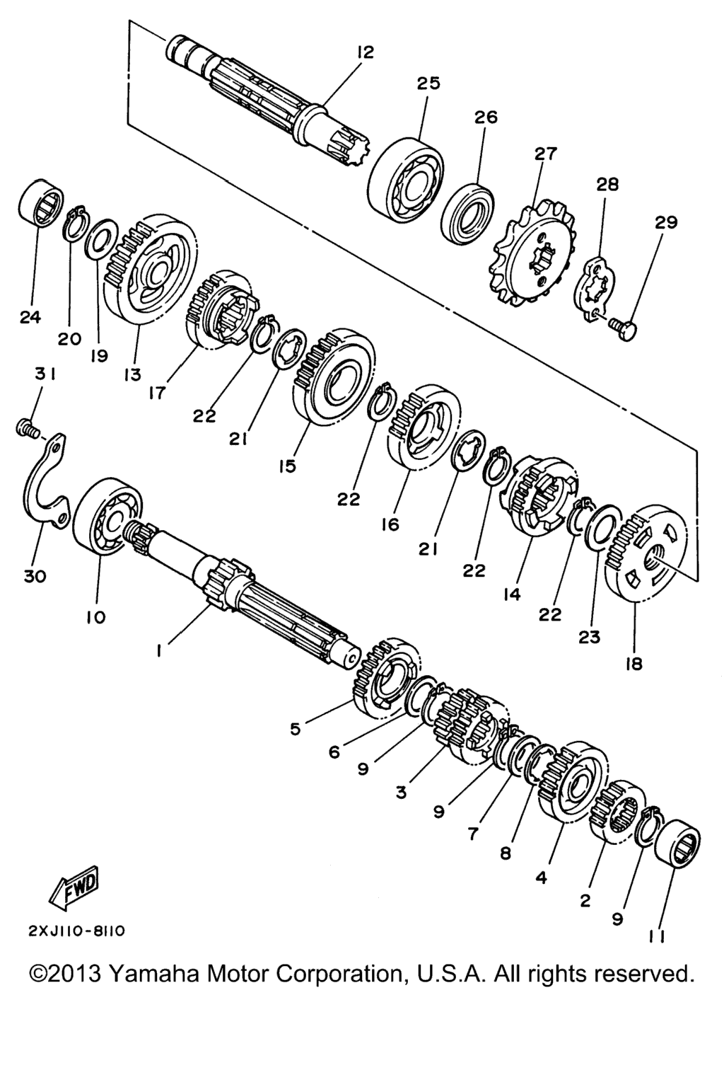 Схема узла Трансмиссии