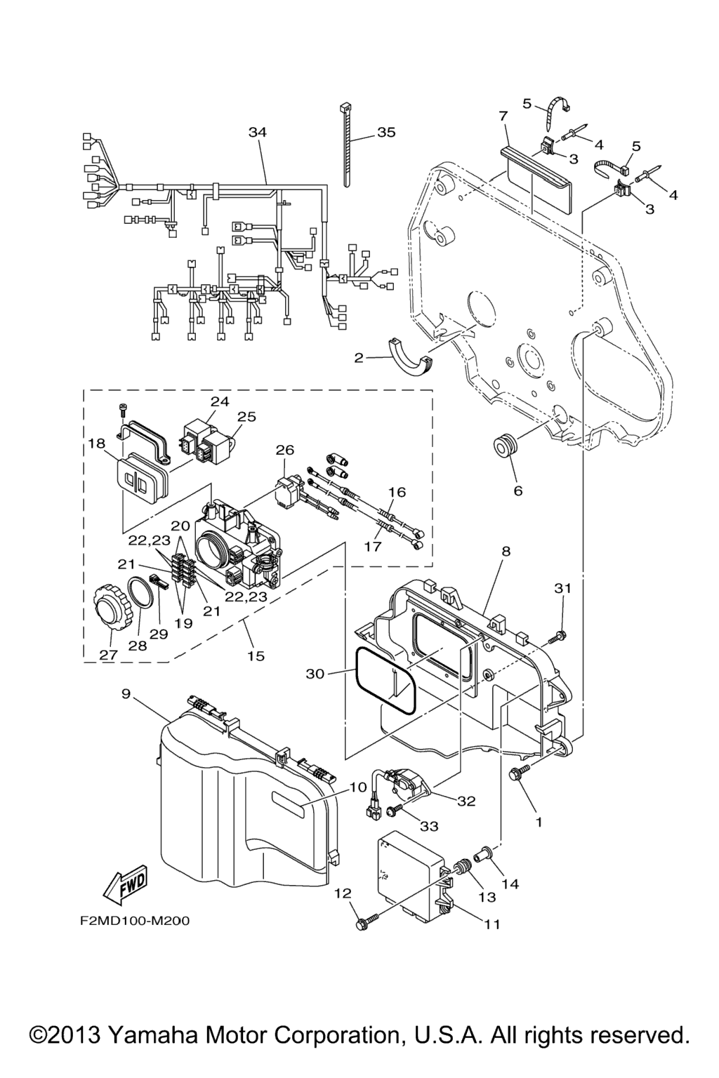 Схема узла Электрика 1
