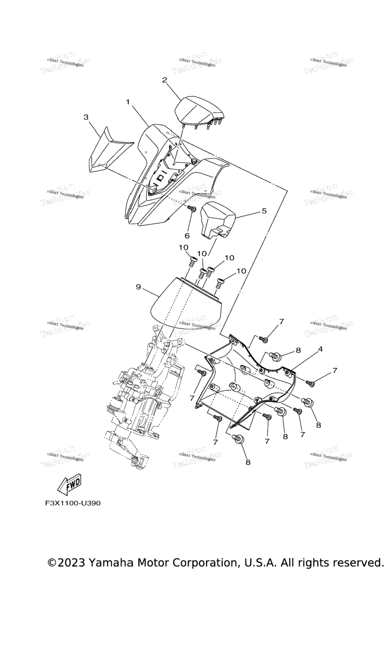 Схема узла Рулевое Управление 3