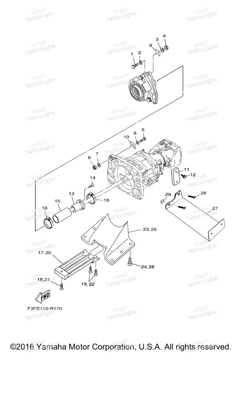 Схема узла Юнит Насоса 3