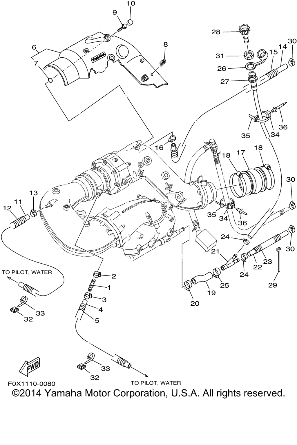 Схема узла Выпускные Системы 2