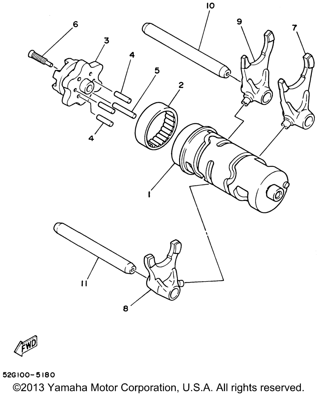 Схема узла Камера Переключения - Переключатель