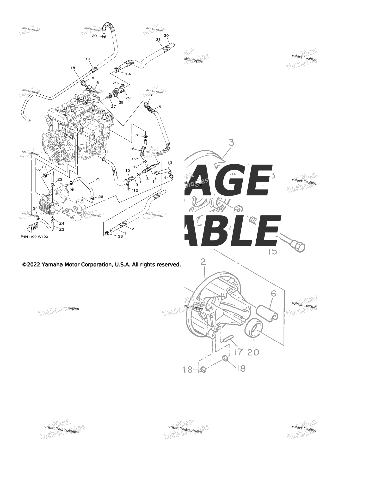 Схема узла Выпускные Системы 2