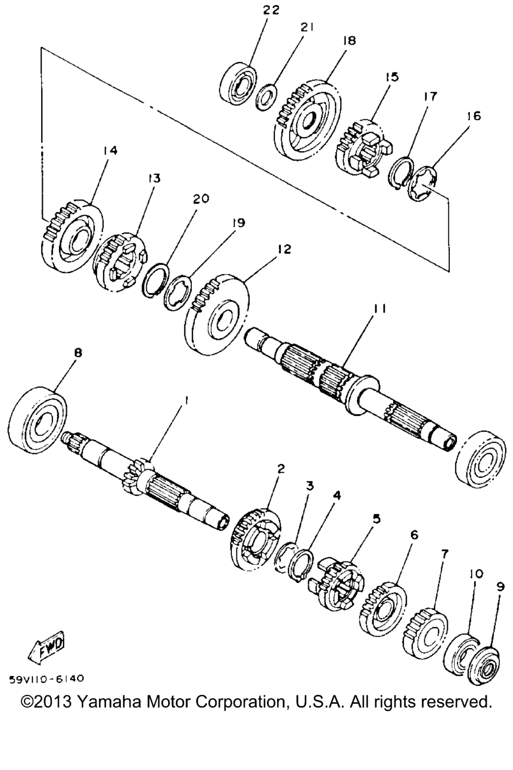 Схема узла Трансмиссии