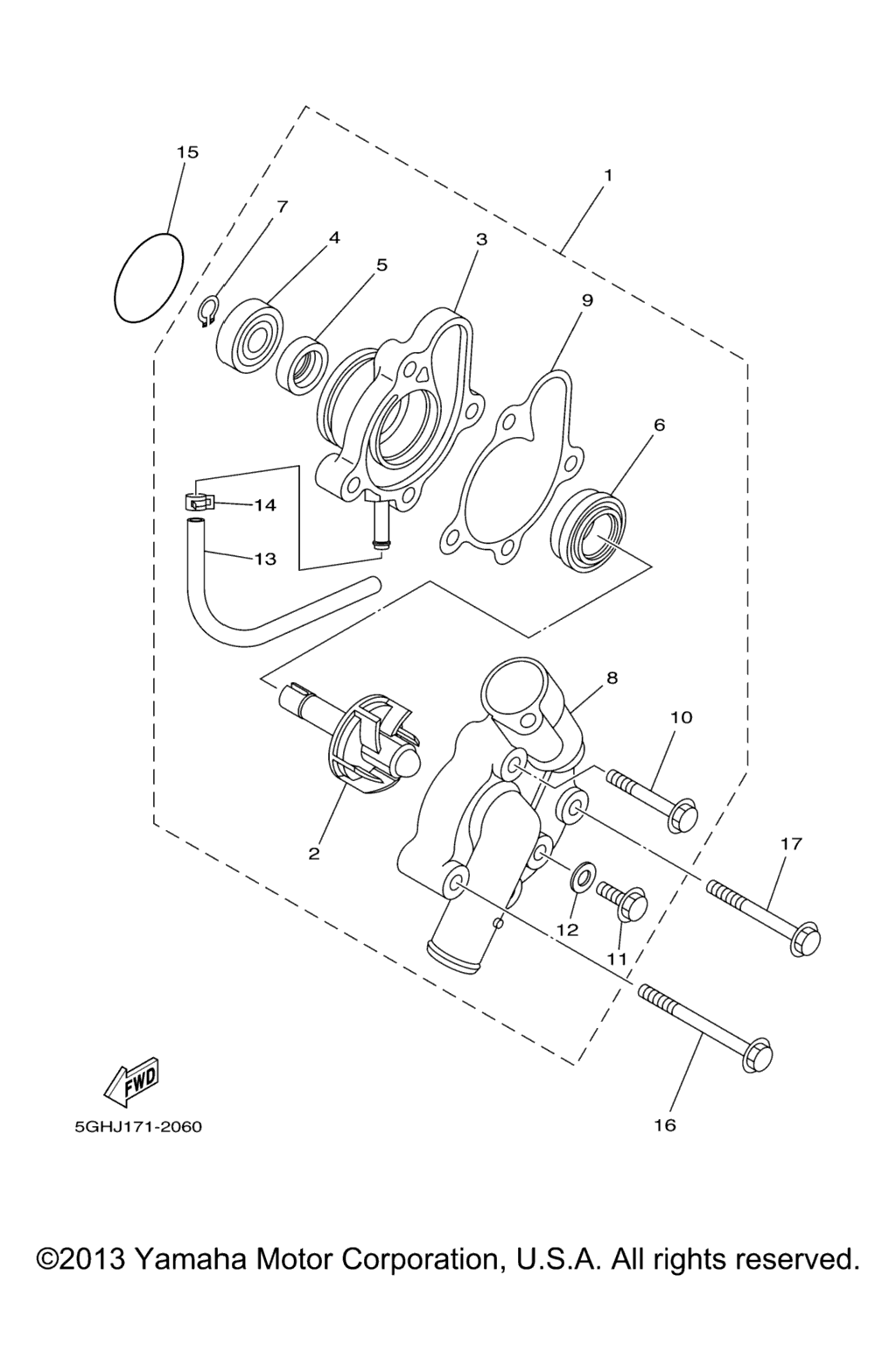Схема узла Водяные Насосы