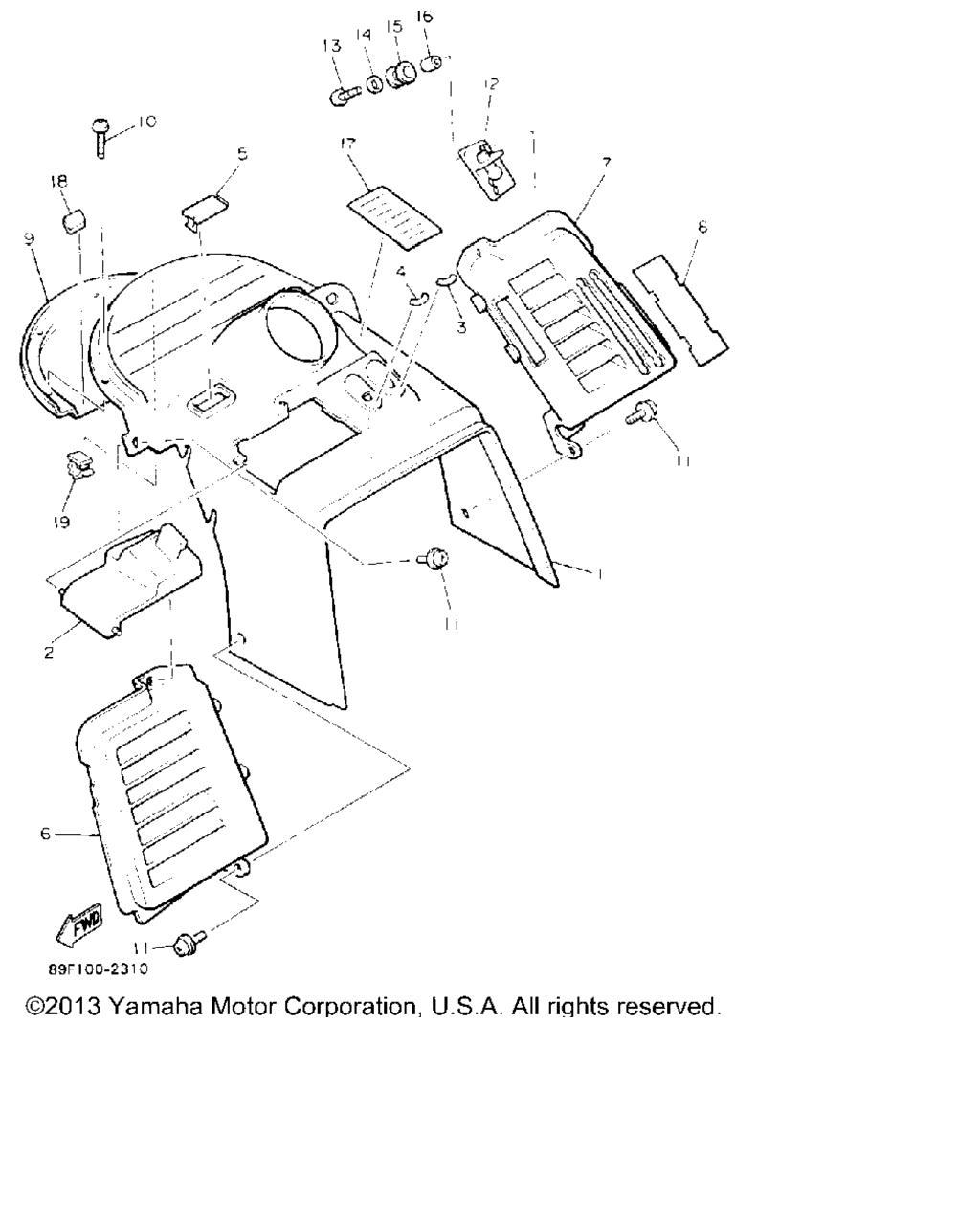 Схема узла Приборная Панель